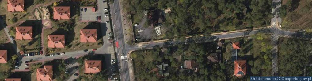 Zdjęcie satelitarne Restauracja Zalesin