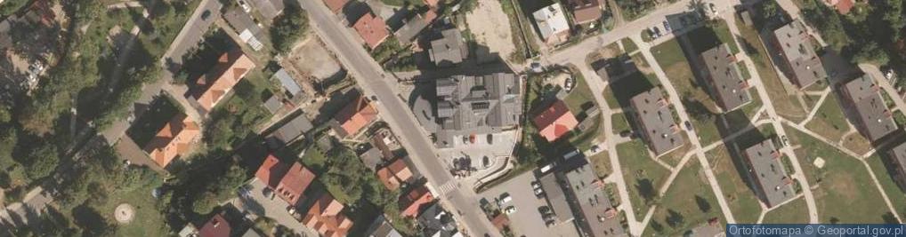 Zdjęcie satelitarne Restauracja