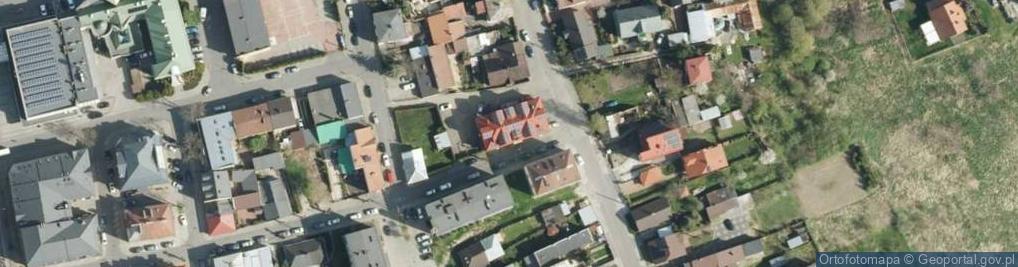 Zdjęcie satelitarne Stara Łaźnia