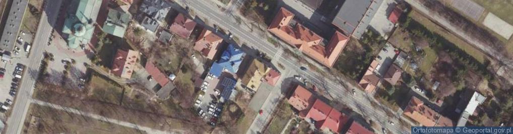 Zdjęcie satelitarne Stary Lwów