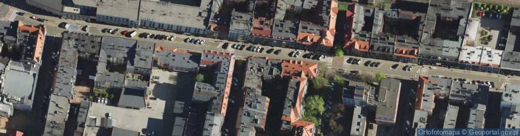 Zdjęcie satelitarne Stary Wiedeń