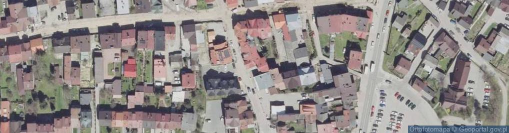 Zdjęcie satelitarne U Jaśka
