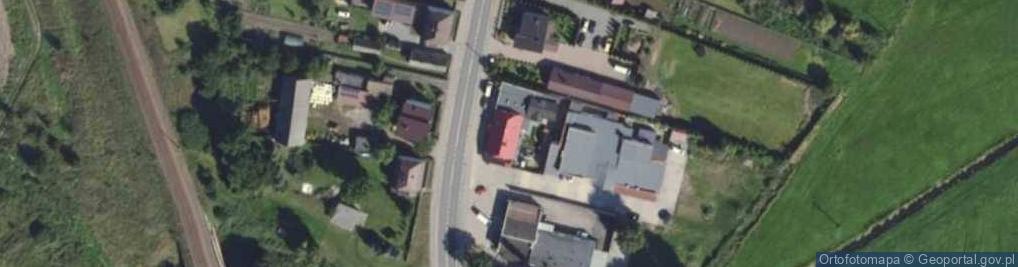 Zdjęcie satelitarne Urszula Witoń Przedsiębiorstwo Wielobranżowe Restauracja Trzcieliny