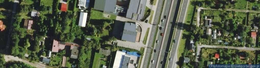 Zdjęcie satelitarne Via Appia