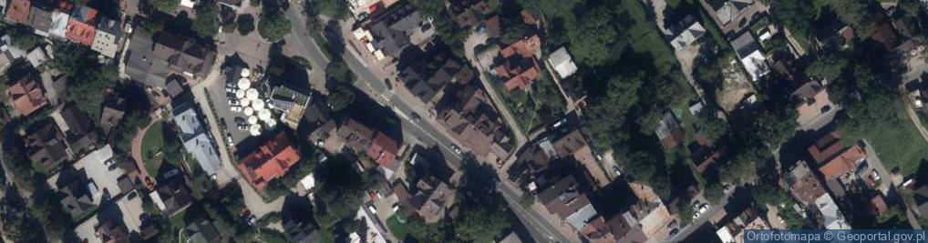Zdjęcie satelitarne Witkiewiczówka