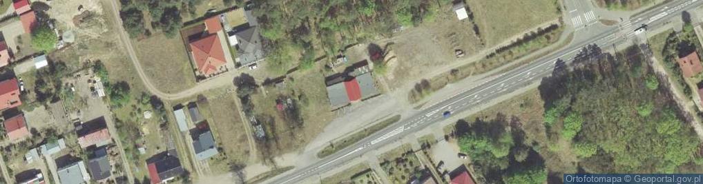 Zdjęcie satelitarne Z drogi na pierogi