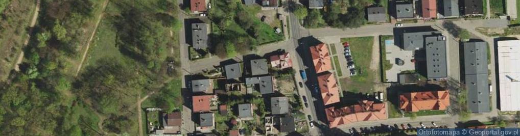 Zdjęcie satelitarne Zameczek