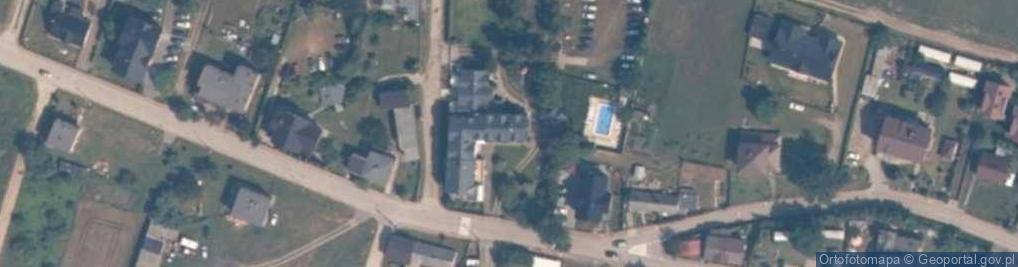 Zdjęcie satelitarne Zapiecek