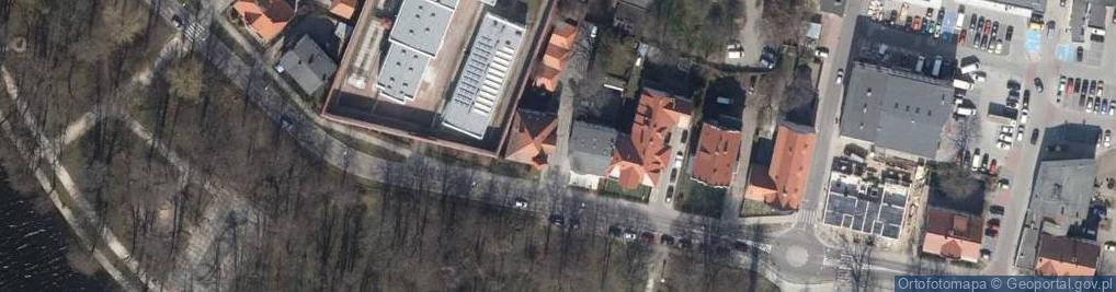 Zdjęcie satelitarne Żółty Domek