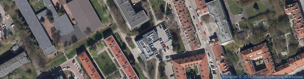 Zdjęcie satelitarne Komenda Rejonowa Policji I Rewir Dzielnicowych. Wydział do wal