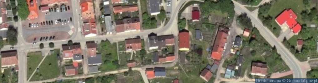 Zdjęcie satelitarne Rewir dzielnicowych w Srokowie