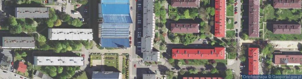 Zdjęcie satelitarne Rewir Dzielnicowych