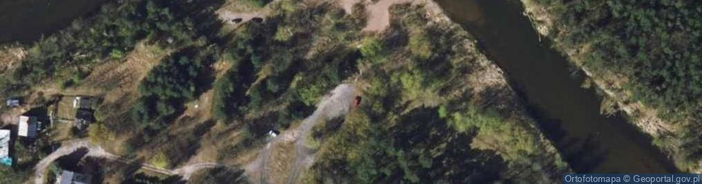 Zdjęcie satelitarne Rezerwat Dolina Wkry