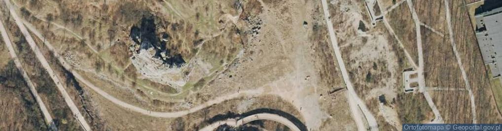 Zdjęcie satelitarne Rezerwat Kadzielnia
