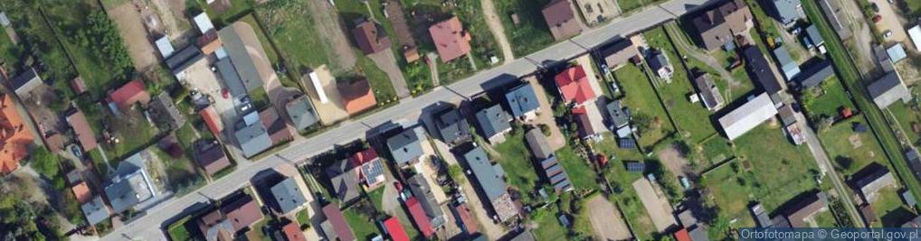 Zdjęcie satelitarne Rezerwat przyrody