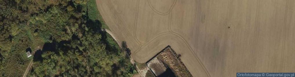 Zdjęcie satelitarne Rezerwat Rogóźno Zamek