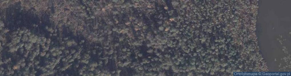 Zdjęcie satelitarne Rezerwat Trzy Jeziora