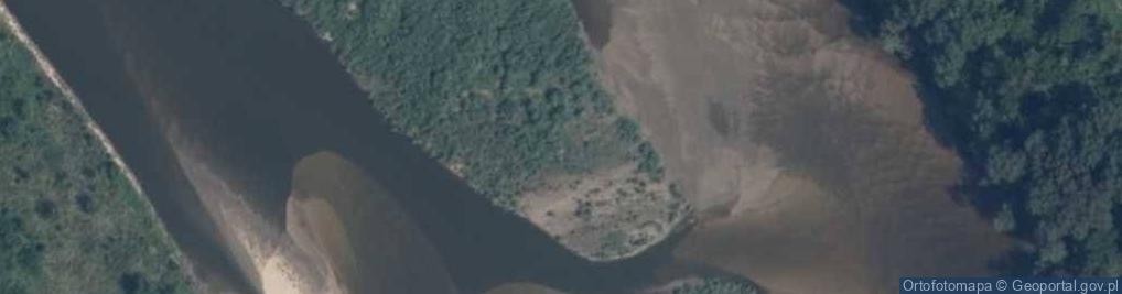 Zdjęcie satelitarne Rezerwat Wyspy Zakrzewskie