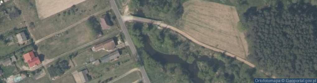 Zdjęcie satelitarne Rzeka Rawka