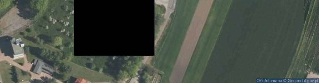 Zdjęcie satelitarne trasa na zaporze