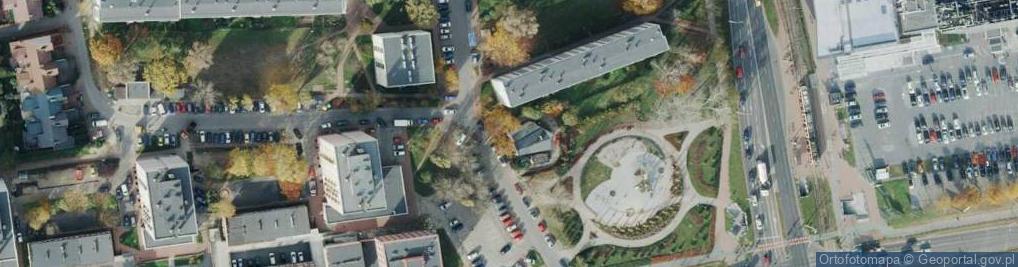 Zdjęcie satelitarne RC Częstochowa