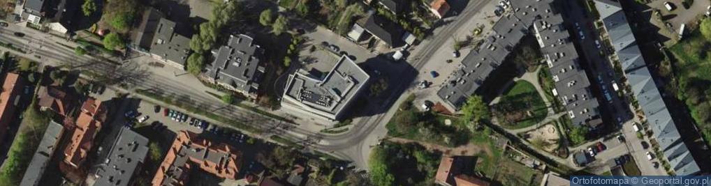 Zdjęcie satelitarne Electofun centrum elektrycznych pojazdów miejskich