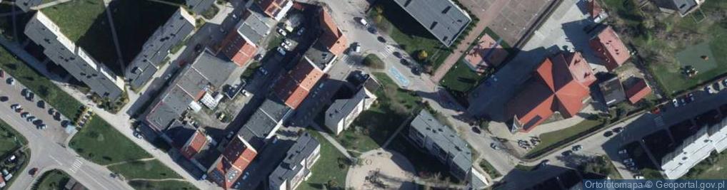 Zdjęcie satelitarne Firma Handlowo-Usługowa Gazela