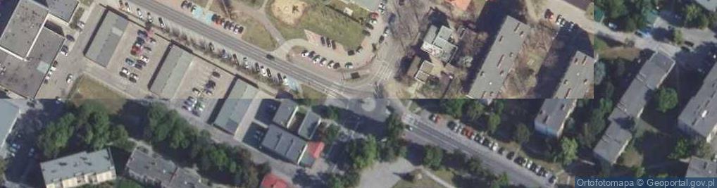 Zdjęcie satelitarne Poselska