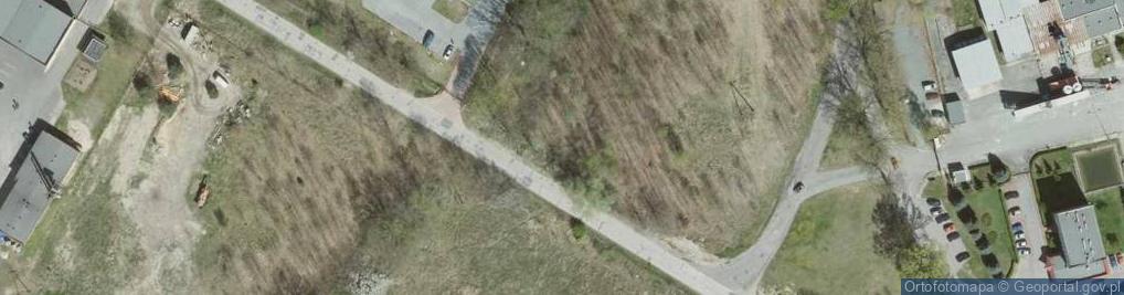 Zdjęcie satelitarne Ścieżka rowerowa trasą dawnej kolejki wąskotorowej