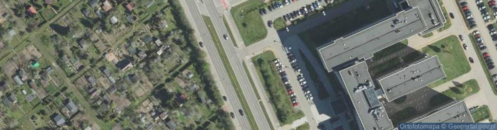 Zdjęcie satelitarne Ścieżka