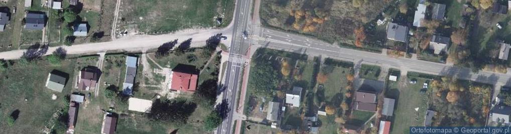 Zdjęcie satelitarne Ścieżka