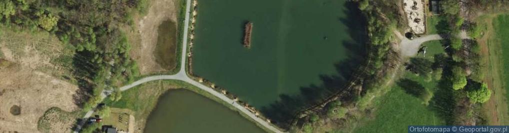 Zdjęcie satelitarne Staw Rzęsa