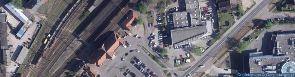 Zdjęcie satelitarne Toruński Rower Miejska stacja nr 18