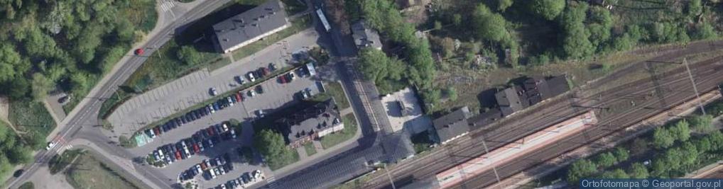 Zdjęcie satelitarne Toruński Rower Miejski - stacja nr 10