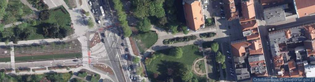 Zdjęcie satelitarne Toruński Rower Miejski - stacja nr 3