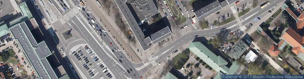 Zdjęcie satelitarne Warszawa - Za Żelazną Bram