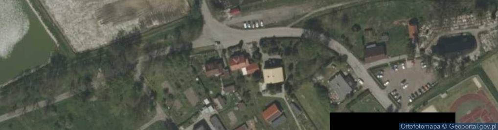 Zdjęcie satelitarne Smażalnia Ryb, Noclegi w Sierakowicach