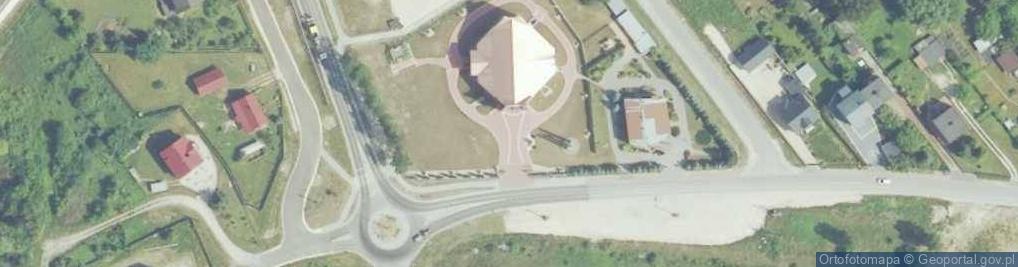 Zdjęcie satelitarne Figura Jana Pawła II