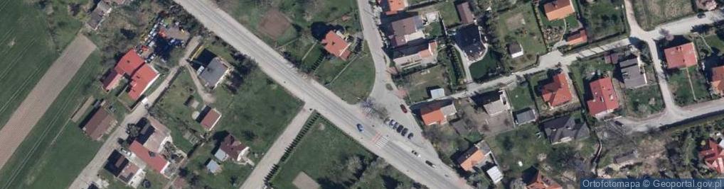 Zdjęcie satelitarne Krzyż pokutny