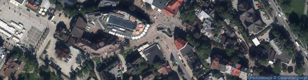 Zdjęcie satelitarne Ławeczka Tygodnika Podhalańskiego