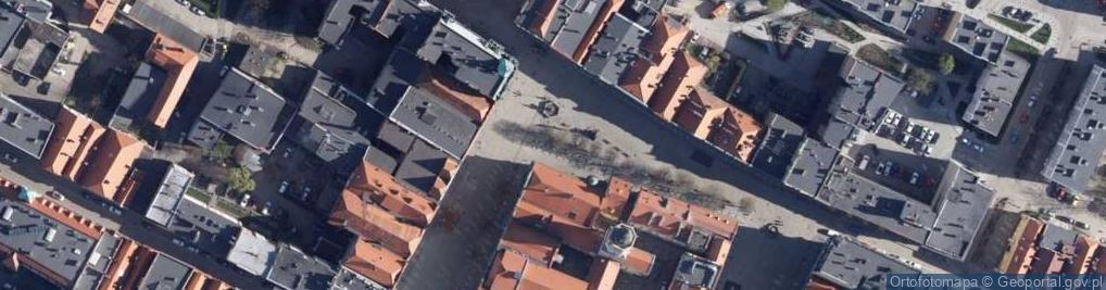 Zdjęcie satelitarne Ławeczka z Marią Kunic