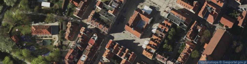 Zdjęcie satelitarne Makieta Starego Miasta