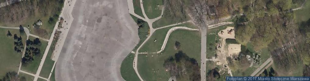 Zdjęcie satelitarne Trębacze