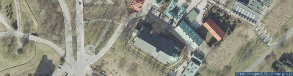 Zdjęcie satelitarne Bazylika Katedralna p.w. Narodzenia NMP