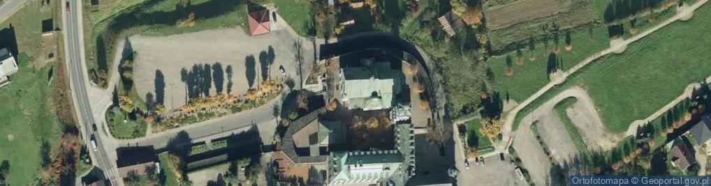Zdjęcie satelitarne Bazylika Mniejsza Sanktuarium Matki Bożej Tuchowskiej
