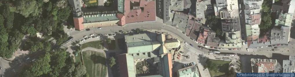 Zdjęcie satelitarne Bazylika św. Franciszka z Asyżu