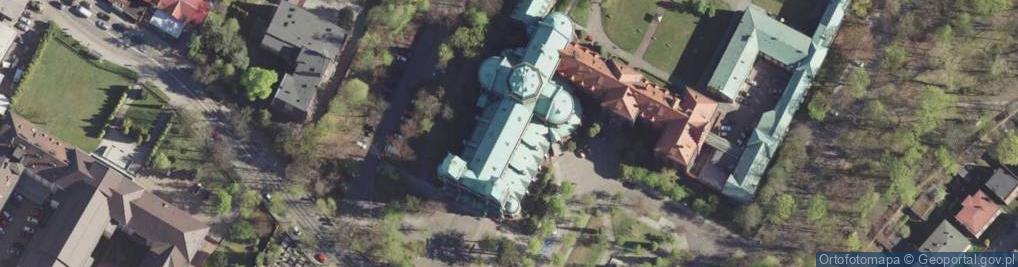Zdjęcie satelitarne Bazylika, św. Ludwika Króla i Wniebowzięcia NMP