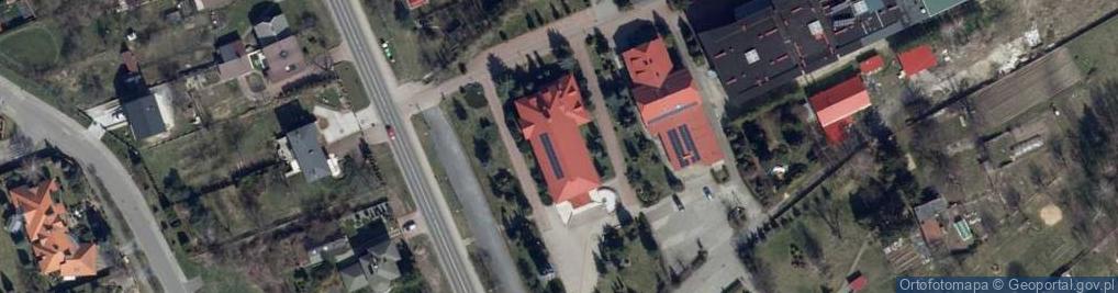 Zdjęcie satelitarne Bł. Urszuli Ledóchowskiej
