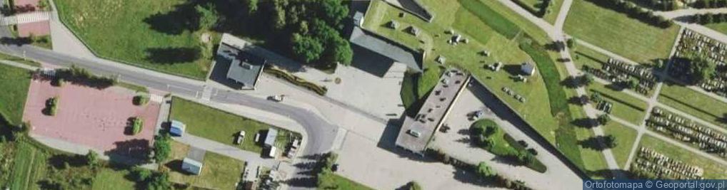 Zdjęcie satelitarne Kaplica cmentarna Zmartychwstania Pańskiego