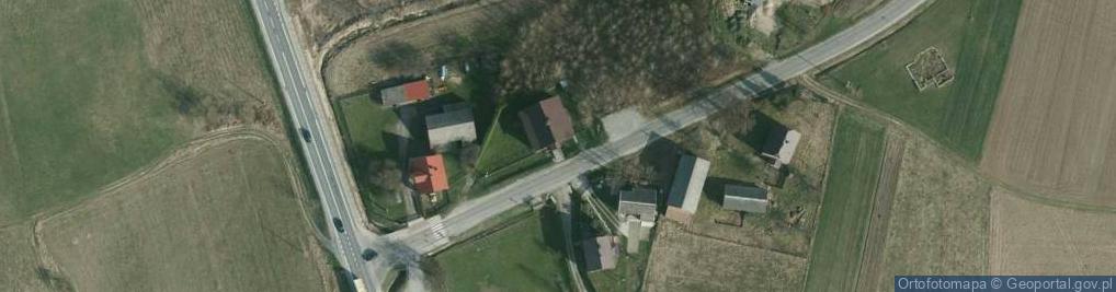 Zdjęcie satelitarne Kaplica dojazdowa w Jaworzu Górnym